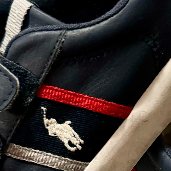 POLO by Ralph Lauren Leather Velcro Shoes - Picture 10 of 10